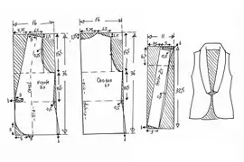Выкройка безрукавки