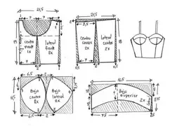 Выкройка топа